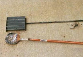 skimmer and ingot mold