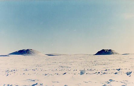 Pingos near Tuk